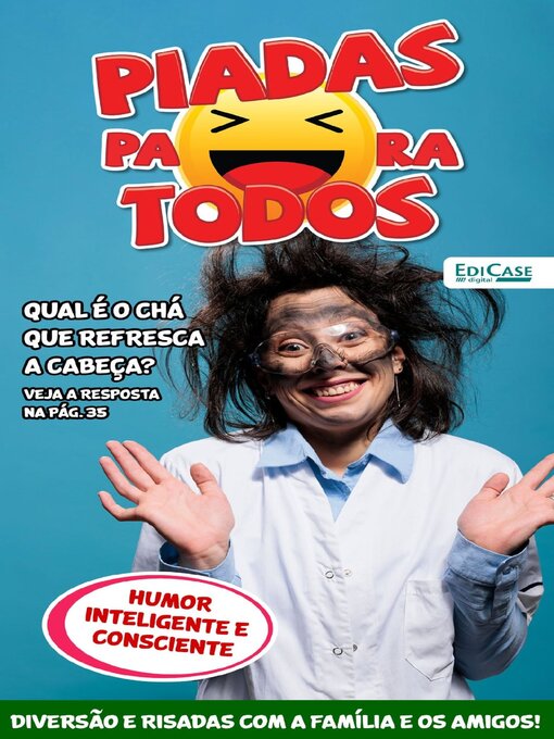 Cover image for Piadas para todos